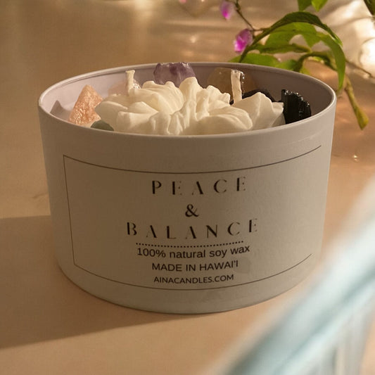Peace & Balance Intention Candle