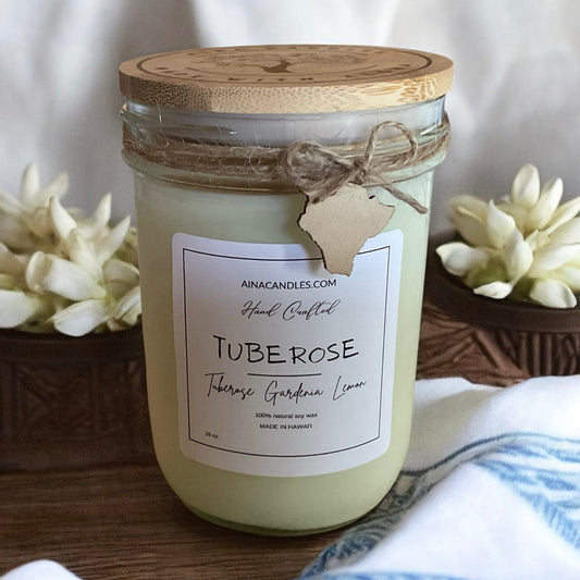 Tuberose 16oz Mason Jar