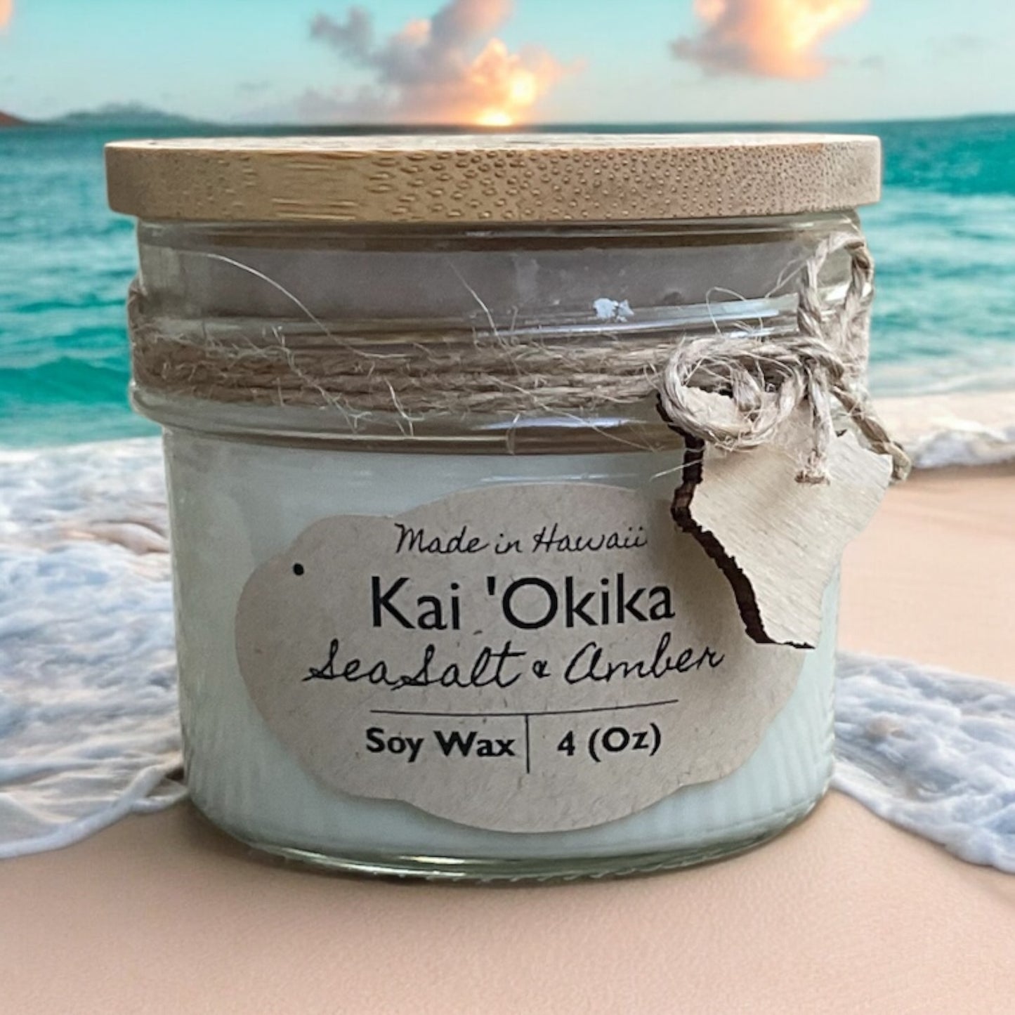 KAI ‘OKIKA (Ocean Orchid) 4oz Mason Jar