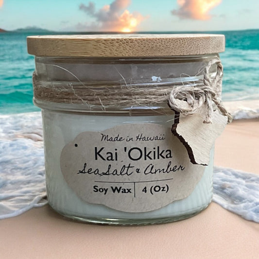 KAI ‘OKIKA (Ocean Orchid) 4oz Mason Jar