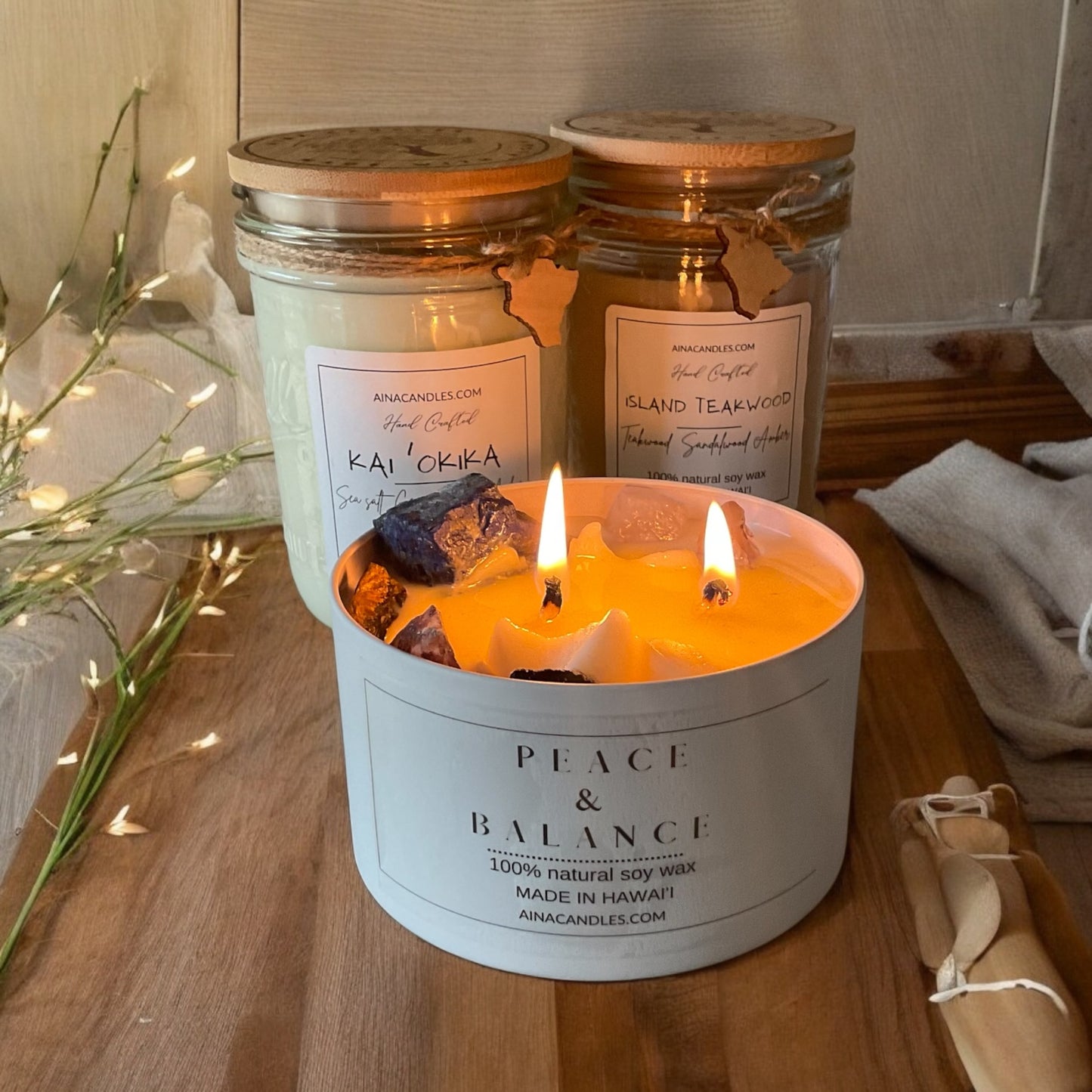 Peace & Balance Intention Candle