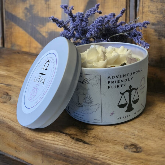 Libra Zodiac Candle