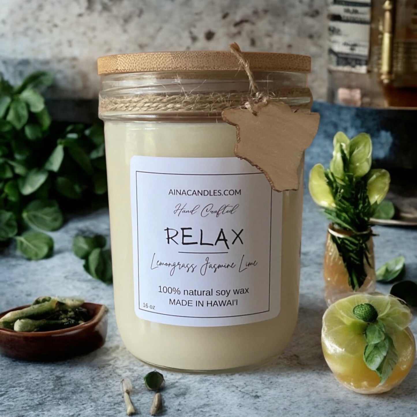 Relax 16oz Jar Candle