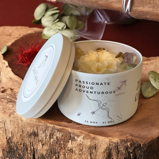 Sagittarius Zodiac Candle