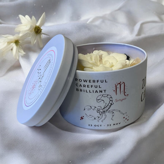 Scorpio Zodiac Candle