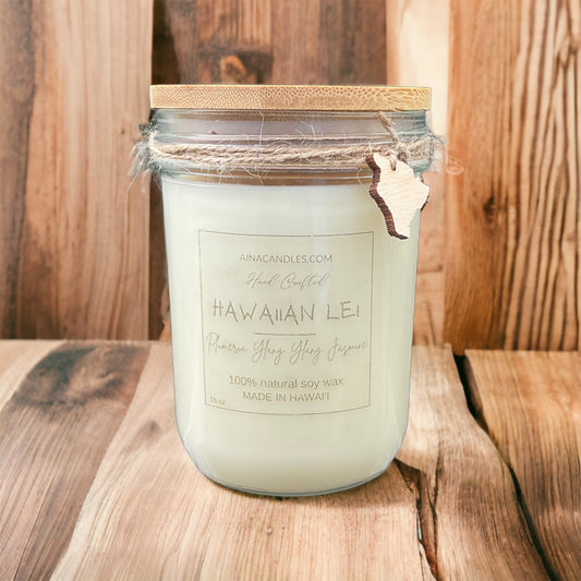 Hawaiian Lei 16oz Jar Candle